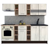 Bucatarie MARINA NEW 220 Wenge / Decor K001